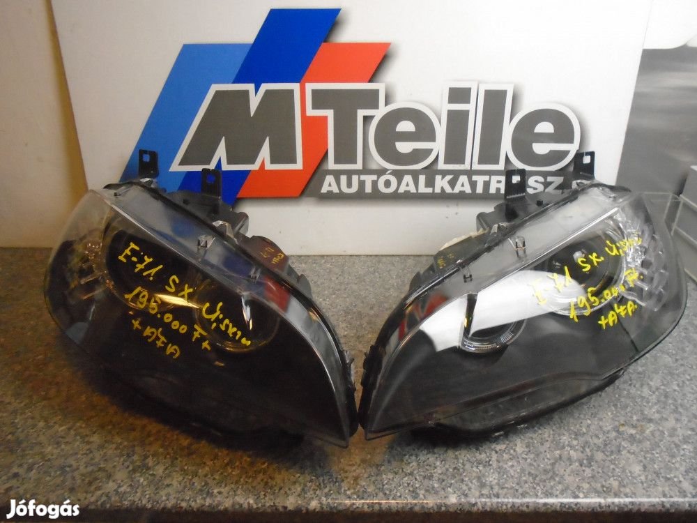 ÁR/DB! [GYÁRI ÚJSZERŰ] BMW FÉNYSZÓRÓ SX - JOBB ÉS BALOLDALI / X6 / E7